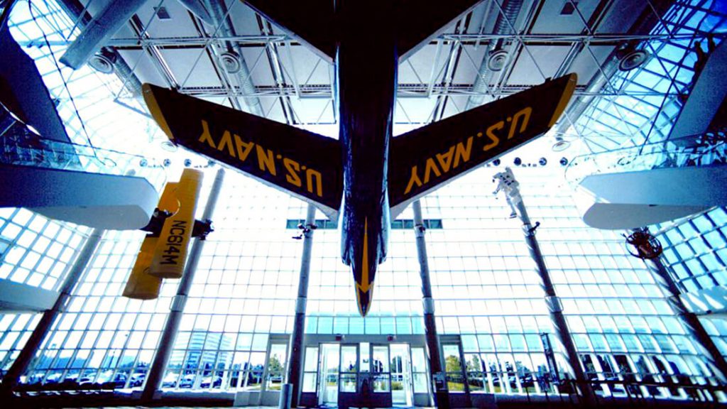 Cradle of Aviation Museum header