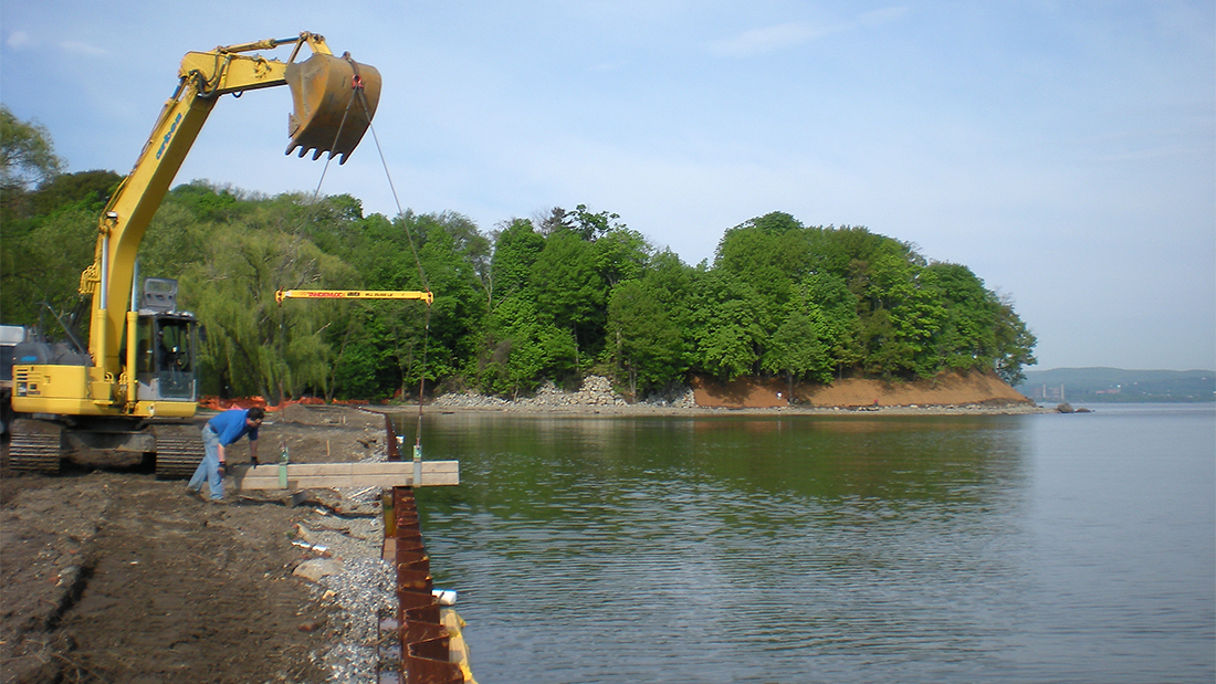 Croton Point Park Bulkhead Reconstruction and Shoreline Stabilization header