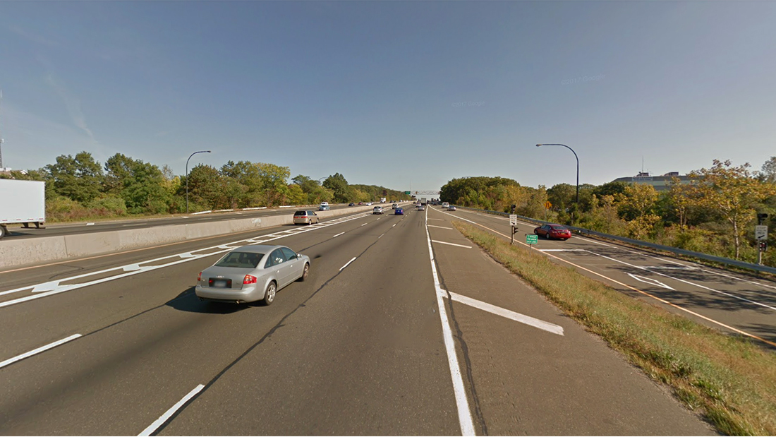 I-495 Service Roads at Walt Whitman Road, NY 110 header