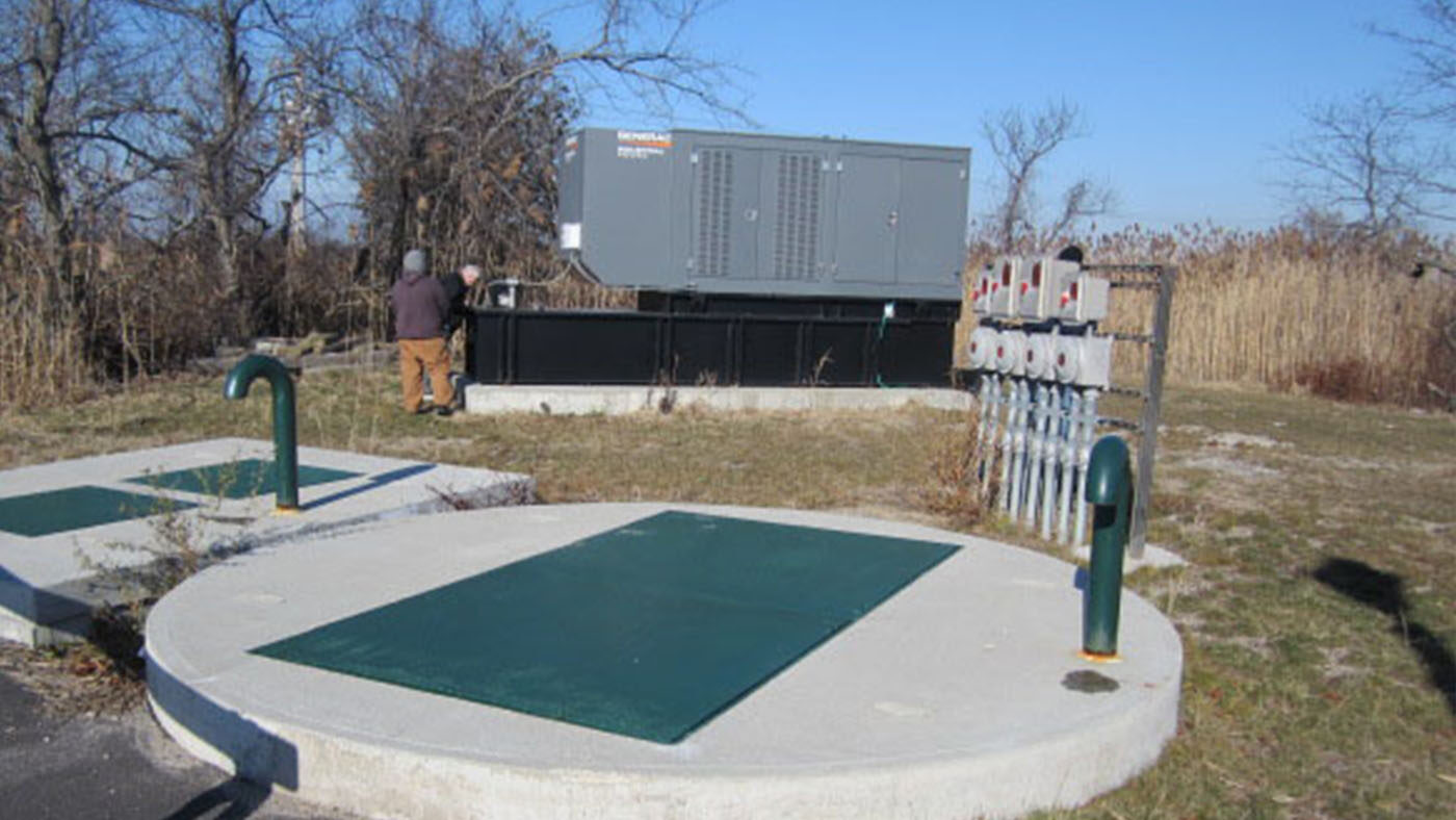 Jones Beach Sewage Treatment Plant
